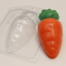 Морковка мультяшная ЕХ, 1 шт, форма пластиковая