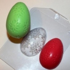 Яйцо - Цветочный орнамент ЕХ, 1шт, форма пластиковая
