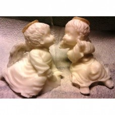 Ангелочки-Поцелуйчики 3D, форма силиконовая